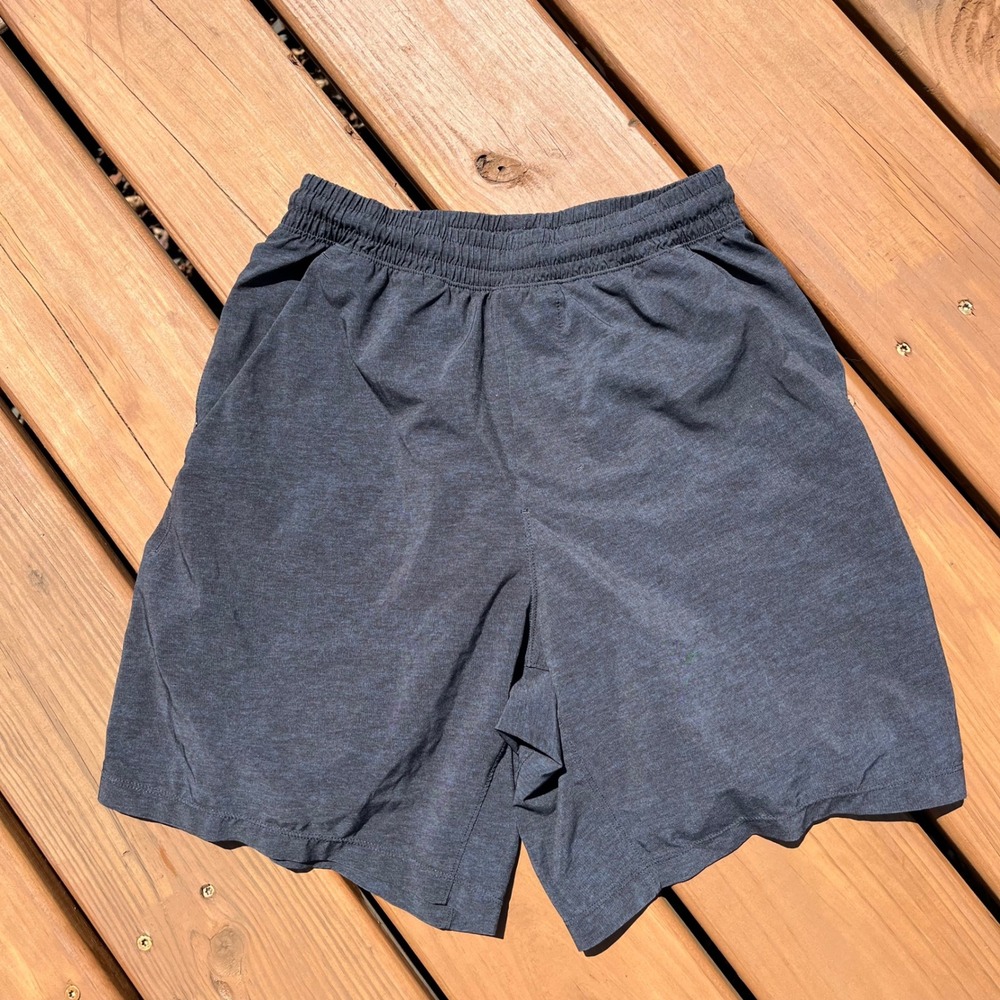 Mens Lululemon Shorts Pace Breaker Linerless Unlined 7" Inseam Navy Blue XS